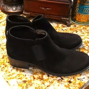 💝 Anne Klein suede leather booties 8